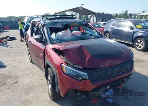 2022 Jeep Compass Trailhawk 4X4 from USA, damaged, VIN 3C4NJDDB0NT162369